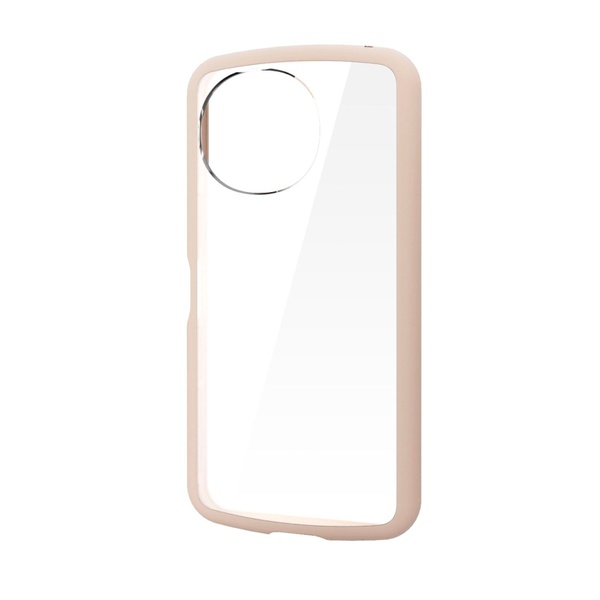  エレコム PM-S253TSLFCBE AQUOS sense10(SH-53F・SH-M33) sense9(SH-53E・SH-M29)TOUGH SLIM LITE フレームカラー ストラップホールシート付 ベージュ