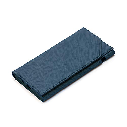 Rakuten - 【10個セット】 PGA PG-20FPU02NV iPhone12 mini用 バックフリップケース Premium Style ネイビー
