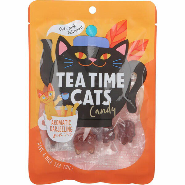 水果糖 - 【2個セット】 TEA TIME CATS DARJEELING（ティータイムキャッツ ダージリン）50g
