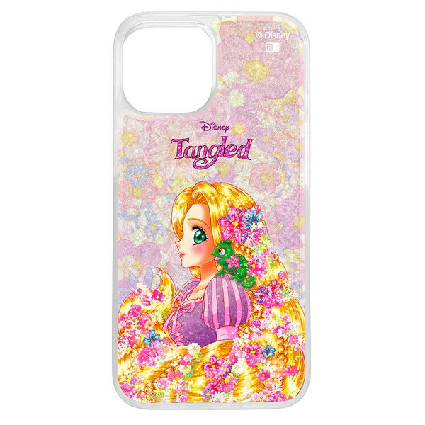 iPhone 15 / 14 / 13 / ディズニー / ラメ グリッターケース / 中川翔子art1