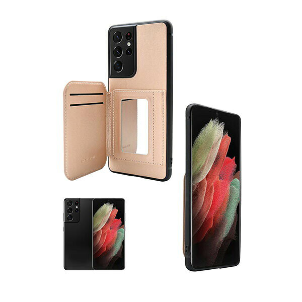 shizukawill Galaxy S21 Ultra ミラーケース アイナ Galaxy S21 Ultra Rose (ローズ色) SAGAS21UAYRO シズカウィル