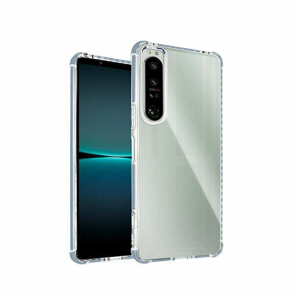 Rakuten - shizukawill Xperia 1 IV SO-51C SOG06 ケース カバー i-Shine アイシャイン クリアケース Xperia 1 IV Gray (グレー) SOX1M4HI2GR シズカウィル