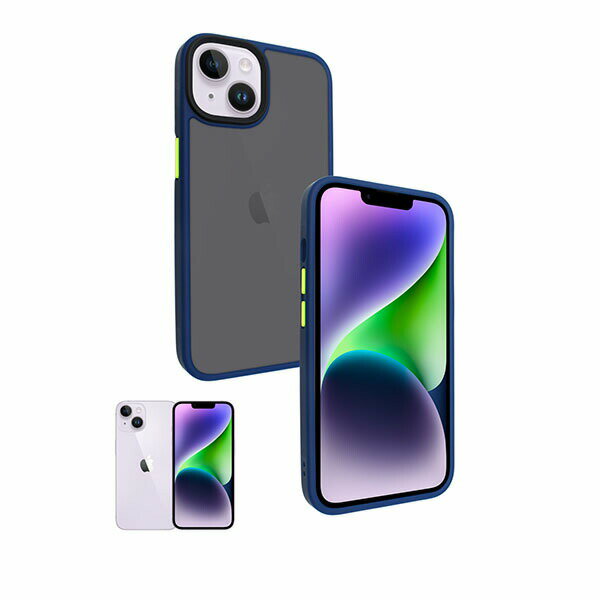 Rakuten - shizukawill iPhone14 アクティブHYD ケース 米軍MIL GRADE iPhone14 Blue APIP14ACHIDB シズカウィル