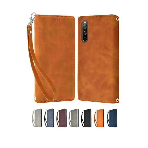 樂天商城 - shizukawill Xperia 10 IV SO-52C SOG07 手帳型 ケース カバー アイファンデ2 Xperia 10 IV Brown(ブラウン色) SOX10M4IF2LBR シズカウィル