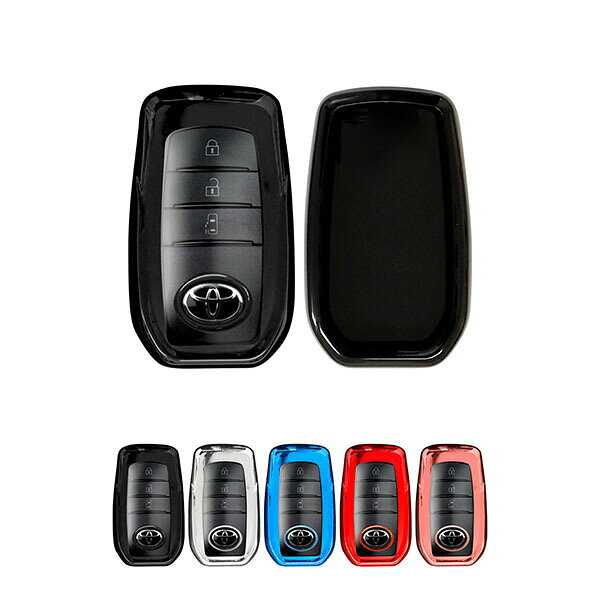 shizukawill ドライブライフ トヨタ車用 キーケース スマートキーケース KEYTO08 ブラック ACCARKEYTO08BK シズカウィル