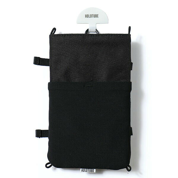 大雪屋 HOLDTUBE SHOULDER POCKET ＋ (M) Pe CANVAS 600D BLACK HPX-01013