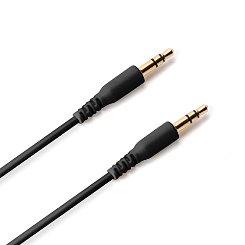 Audio Cables - 【5個セット】 PGA PG-AUXY05M11BK 3.5mmステレオミニプラグ AUXオーディオケーブル やわらか 0.5m Premium Style ブラック PGAUXY05M11BK