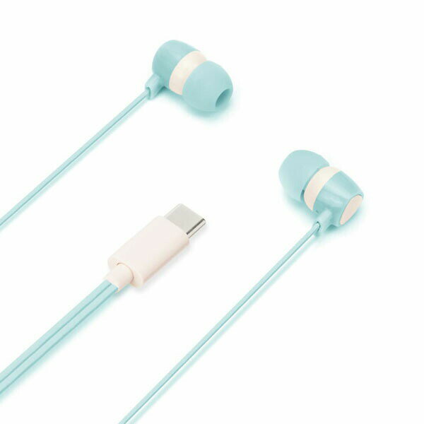 Headband Type - 【3個セット】 PGA PG-SECE3BL4 USB Type-Cコネクタ ステレオイヤホン カナルタイプ Premium Style ブルー PGSECE3BL4