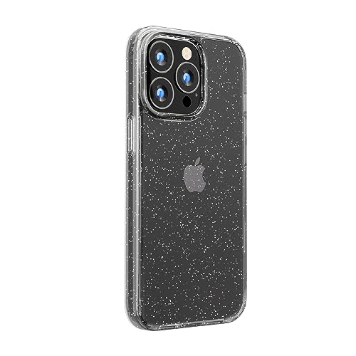 【5個セット】 PGA PG-23BPT13WH iPhone15Pro グラデーションハイブリッドケース Premium Style ラメ・ホワイト PG23BPT13WH
