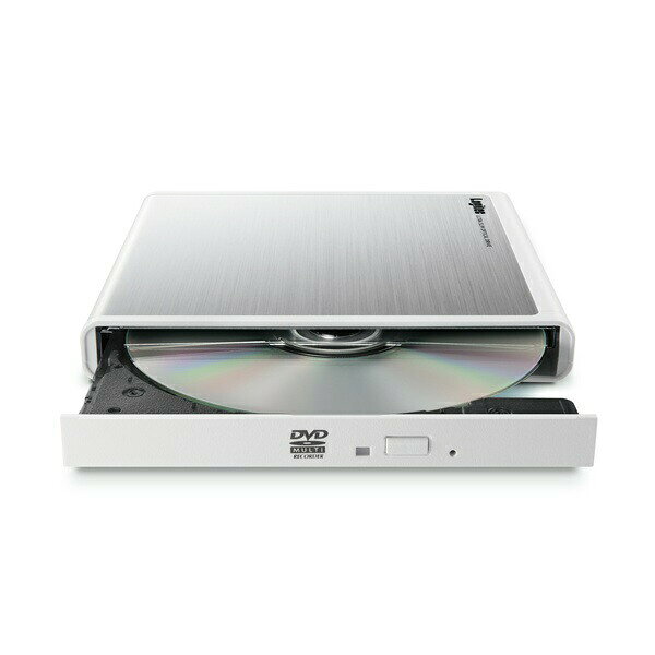 【正規代理店】 エレコム LDR-PMM8U2LWH ポータブルDVDドライブ Type-A 書き込み ホワイト