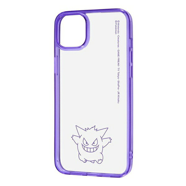 樂天商城 - iPhone 14 Plus 『ポケットモンスター』/ハイブリッドケース Charaful/ゲンガー