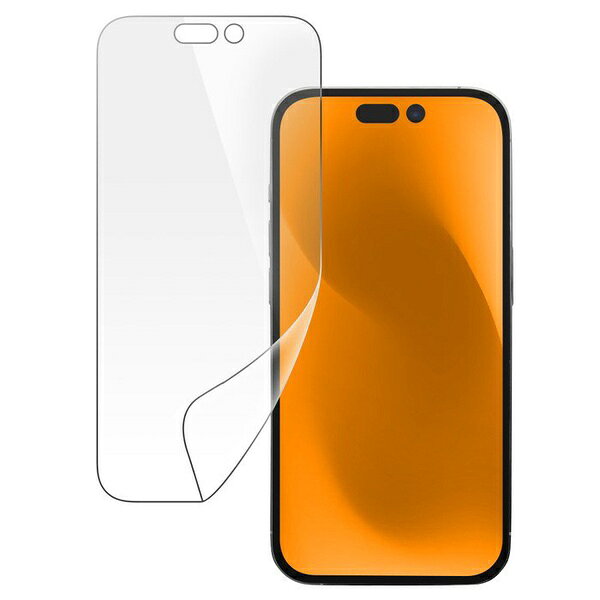 iPhone Pro フィルム RT-P42F 光沢 指紋防止 抗菌 画面保護 液晶保護シート PET素...