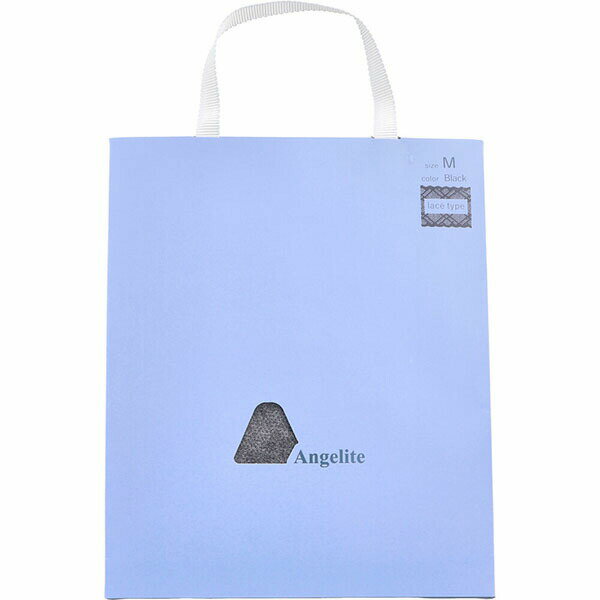 【10個セット】 Angelite(アンジェライト) 機能性インナーショーツ レースタイプ ブラック Mサイズ 1枚入