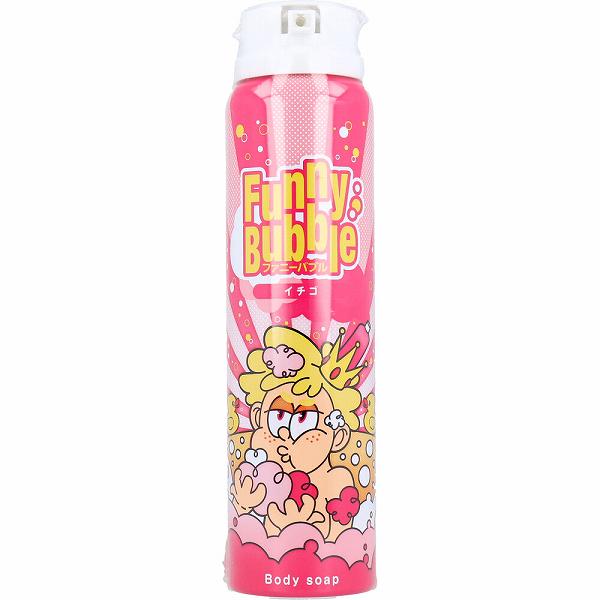 Soaps, Body Soaps - 【3個セット】 TENEI ファニーバブル イチゴ 100g お風呂遊び シャンプー バブル 遊ぶ レモン もこもこ ボディソープ ラムネ 弱酸性 バスタイム 知育 植物由来 お風呂嫌い 肌にやさしい 日本製 洗顔 クレンザー 泡ソープ 男の子 楽しい