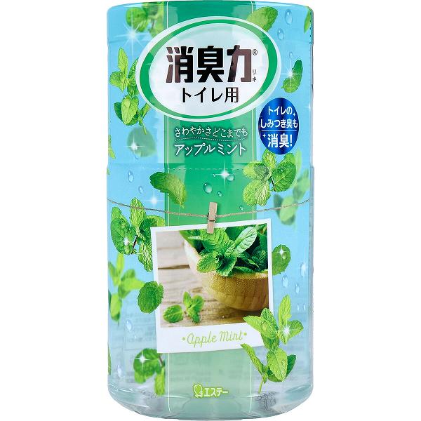【2個セット】 トイレの消臭力 さわやかなアップルミント 400ml トイレ消臭力 置き型 洗剤 消臭力 消臭剤 トイレ用消臭剤 トイレ用 トイレ用品 置き型タイプ エステー 消臭 消臭芳香剤 芳香剤 アップルミント 消臭力トイレ用 清掃 掃除 消臭スプレー