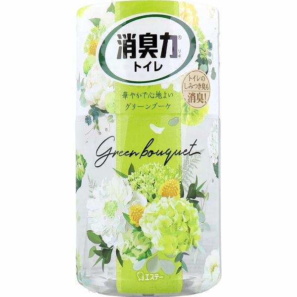 エステー トイレの消臭力 消臭芳香剤 消臭剤 トイレ 置き型 グリーンブーケ 400mL