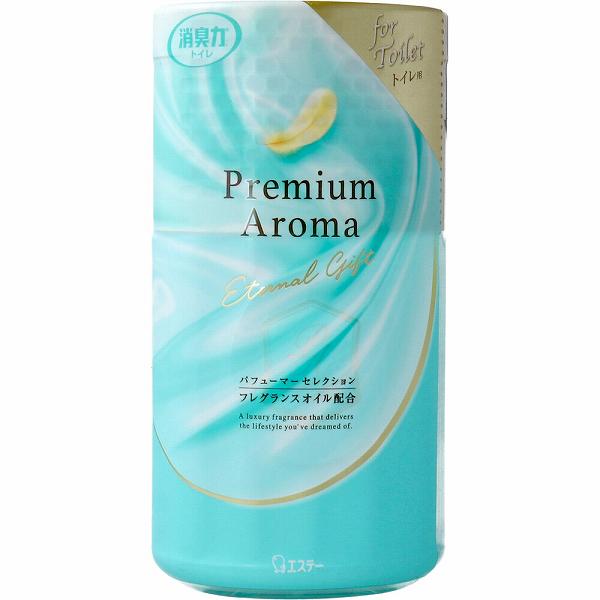 トイレの消臭力 Premium Aroma プレミアムアロマ エターナルギフト 400mL 置き型 芳香 洗剤 消臭力 消臭剤 トイレ用 置き型タイプ エステー 消臭 芳香剤 清掃 掃除 トイレ フレグランス