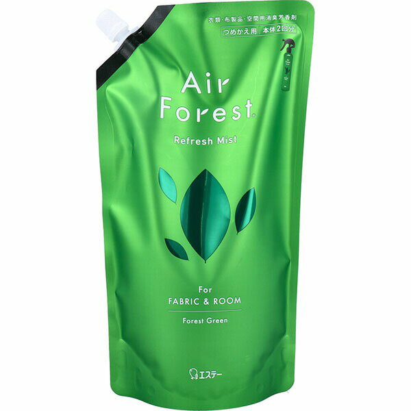 樂天商城 - 【5個セット】 Air Forest エアフォレスト リフレッシュミスト フォレストグリーンの香り 詰替用 540mL