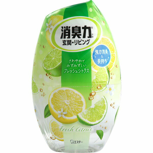 【5個セット】 お部屋の消臭力 玄関・リビング用 フレッシュシトラス 400mL