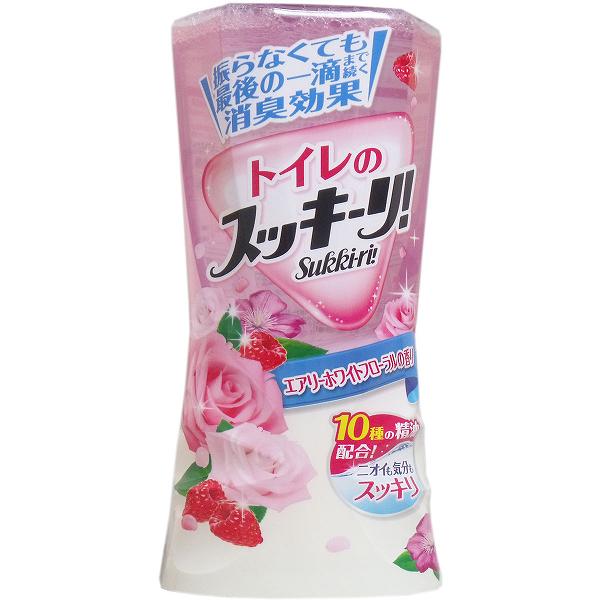 【3個セット】 アース製薬 トイレのスッキーリ!ホワイトフローラルの香り