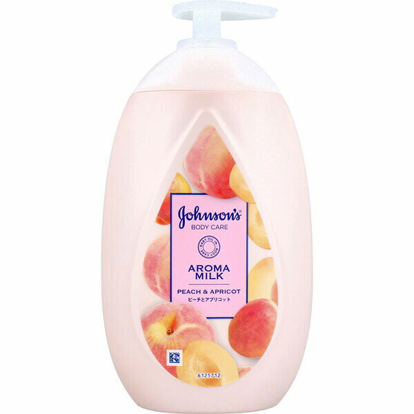 【3個セット】 ジョンソン＆ジョンソン ジョンソンボディケア ラスティングモイスチャー アロマミルク 500mL ピーチ 本体 乾燥肌 ボディクリーム 乾燥 ミルク ジェル お風呂 保湿クリーム 医療 化粧品 ピーチアプリコット 高保湿クリーム 保湿剤