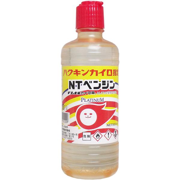 【5個セット】 ハクキンカイロ指定 NTカイロ用ベンジン 500mL メディカル カイロ タカビシ化学 タカビシ ハクキンカイロ カイロ用 ベンジン カイロ用ベンジン