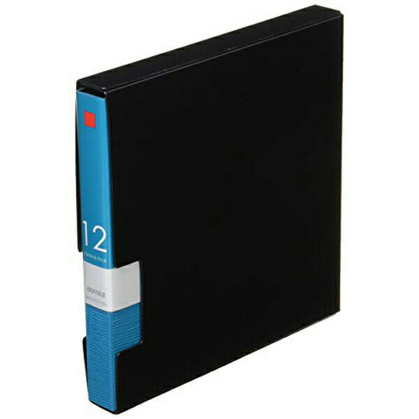【5個セット】 バッファロー BSCD01F12BL CD DVDファイル ブックタイプ 12枚収納 ブルー