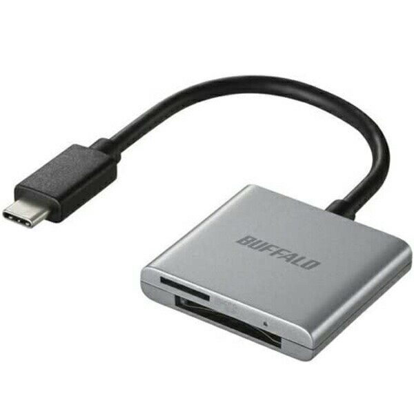 Reader, Writer - 【2個セット】 バッファロー BSCR110U3CSV カードリーダー シルバー