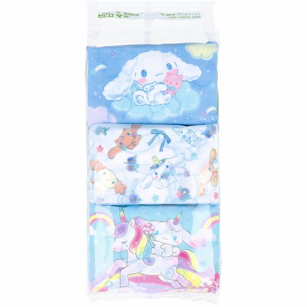 Pocket Tissue - 【3個セット】 ハヤシ商事 シナモロール6コパック