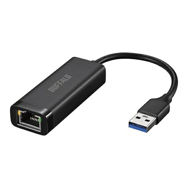 バッファロー LUA6-U3-AGTE-BK Giga対応 Type-A USB 3.2 Gen1 用 LANアダプター ブラック