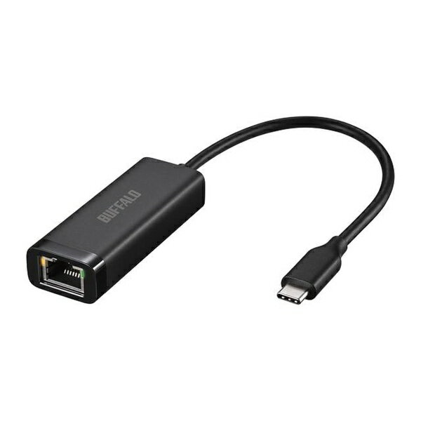 バッファロー LUA6-U3-CGTE-BK Giga対応 Type-C USB 3.2 Gen1 用 LANアダプター ブラック