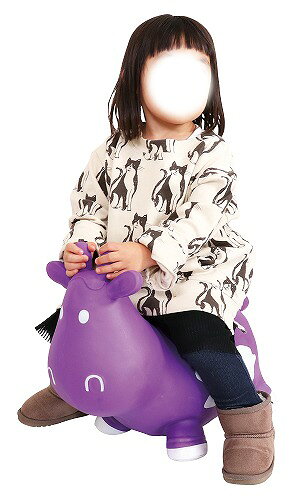 ウルマックス 楽天市場店の【3個セット】 ARTEC バウンド アニマル うし 子供 キッズ 知育玩具 乗り物 おもちゃ ATC7456 誕生日 入園祝い 運動 景品 保育園｜アングル2