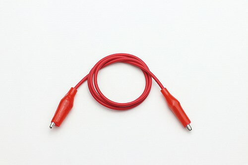 アーテック ArTec みのむしリード線 ( 赤 ) 中学生 工作キット 理科 科学 学校教材 実験 学校用品 自由研究セット 冬休み クリップ 化学 電気回路 レッド 自由研究 キット 小学生 工作 ビニール 夏休み 物理 電子工作 高品質