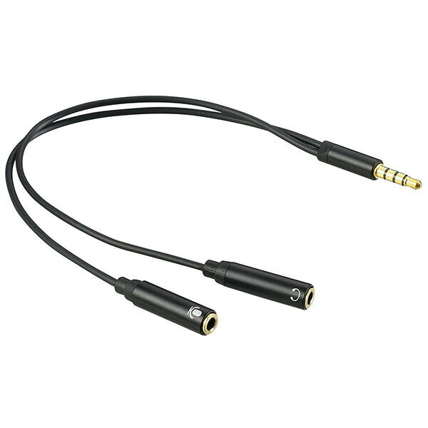 ウルマックス 楽天市場店の【2個セット】 ARTEC プラグピンマイク 91852 オーディオ分配ケーブル ArTeC ATC91852 マイク分配器 ライン機器 授業 会議 在宅ワーク ICT対応｜アングル2