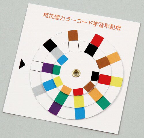 機器人 - 【2個セット】 アーテック ArTec 抵抗値カラーコード学習早見盤 中学生 理科 備品 実験 エネルギー 学校 電池 技術 教材 学習 電気 電子 ロボット 化学 電熱 電流 理科教材 小学生 発電 観察 高品質