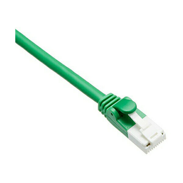 【正規代理店】 エレコム LD-CTT/GN3/RS CAT5E準拠 LANケーブル ランケーブル インターネットケーブル ケーブル ツメ折れ防止 3m グリーン 簡易パッケージ仕様 ELECOM 配線 爪折れ防止 環境配慮パッケージ ツメ折れ防止タイプ ギガビット対応 送料無料