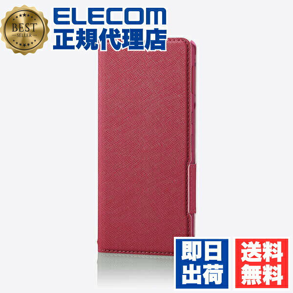 Rakuten - 【正規代理店】 エレコム PM-S221PLFUJPND AQUOS sense6s ( SHG07 ) / sense6 ( SH-54B SHG05 ) ケース カバー レザー TPU 手帳型 マグネット 衝撃吸収 軽量 薄型 ストラップホール付 花柄 ディープピンク 送料無料