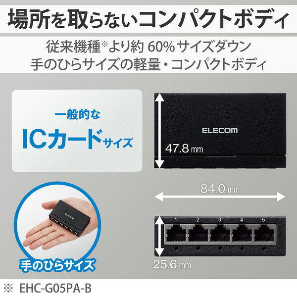 【正規代理店】 エレコム EHC-G05MA-...の紹介画像3