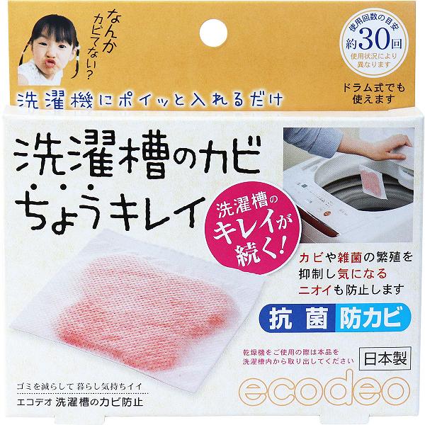 【6個セット】 洗濯槽のカビ ちょうキレイ 1枚入 洗剤 臭い 洗濯槽 洗濯物 洗濯 太洋 洗濯機 カビ対策 クリーニング 防カビ ニオイ 掃除 洗濯槽クリーナー エコデオ 防カビ剤 抗菌
