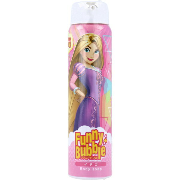 Body Care - 【5個セット】 ファニーバブル ディズニー ラプンツェル ボディーソープ イチゴ 100g