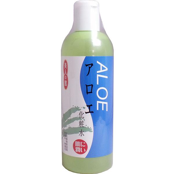 樂天商城 - 【8個セット】 美人の館 アロエ化粧水 400mL アロエ 潤い スキンローション スキンケア ウォーター アロエベラ葉エキス 低刺激 化粧水 フェイスローション 本体 無香料 基礎化粧品 無着色 黒ばら本舗 ローション アロエエキス配合