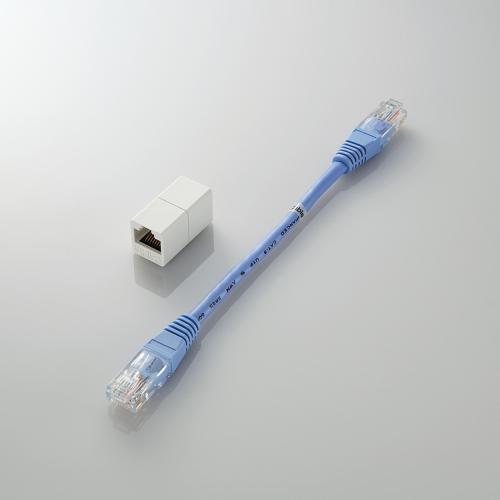 【5個セット】 エレコム LD-CTHEN5E3 CAT5E対応 LANケーブル クロス変換コネクタキット ELECOM 配線 プラグ モジュール コネクター パソコン周辺機器 コネクタ 送料無料