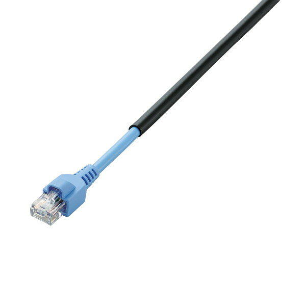 【2個セット】 エレコム LD-VAPFR/BK30 LANケーブル CAT5 ( CAT5E ) 屋外対応版 30m ブラック LD-VAPFR BK30 ランケーブル 爪折れ防止保護カバー 屋外対応 CAT5e 送料無料