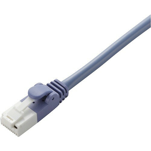 【2個セット】 エレコム LD-CTXT/BU50 CAT5E準拠 LANケーブル ランケーブル インターネットケーブル ケーブル ツメ折れ防止 クロス ブルー 5m ELECOM 配線 爪折れ 爪折れ防止 防止 ツメ折れ防止タイプ ネットワークケーブル ヨリ線 ツメ折れ 送料無料