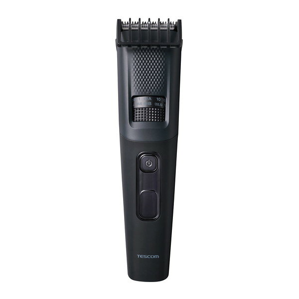 【正規代理店】 エレコム TT690B-H ヘアカッター 充電・交流両用 0.5-32.5mm調整 0.5mm単位 防水IPX5 セルフカット ダークグレー