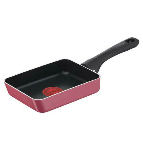 樂天商城 - ティファール B55918 玉子焼き器 12×18cm ガス火対応 「 クランベリーレッド エッグロースター 」 こびりつきにくい レッド T-fal Tfal グループセブ グループセブジャパン 人気商品