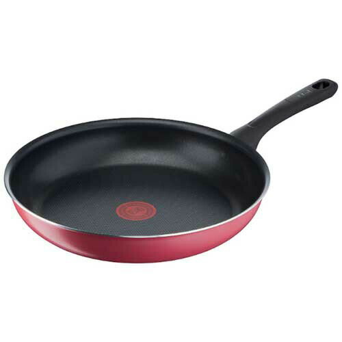 Frying Pans （Titanium） - ティファール B55906 フライパン 28cm ガス火対応 「 クランベリーレッド フライパン 」 こびりつきにくい レッド T-fal Tfal グループセブ グループセブジャパン 人気商品