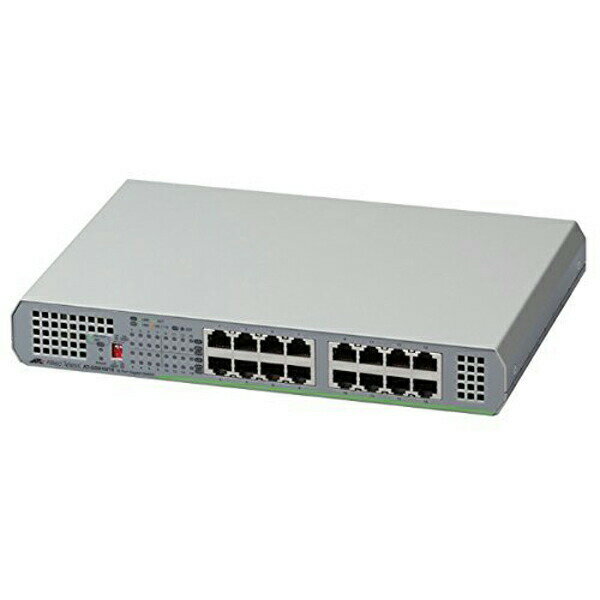 ●4511427132848●AT-GS910/16(RoHS対応)は、10/100/1000BASE-Tポートを16ポート装備した、内部電源型のギガビットイーサーネット・スイッチです。・ブランド： アライドテレシス・メーカー： アライドテレシス・梱包サイズ： 46 x 26 x 11 cm; 2.14 kg・製造元リファレンス： 2331R・OS： Not_machine_specific・商品の重量： 2.14 Kilograms