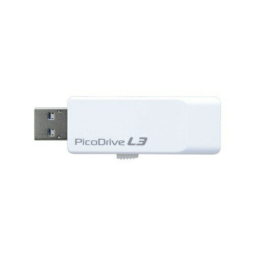 Flash Memory - 【3個セット】 グリーンハウス GH-UF3LA32G-WH USB3.0メモリー 「ピコドライブL3」 32GB