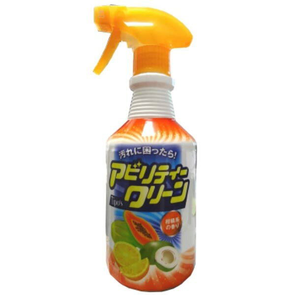 【2個セット】 友和 Tipo’s アビリティークリーン本体 500ml 汚れ落とし 本体 本体スプレー お掃除 掃除用洗剤 掃除 洗剤 清掃 ティポス 万能洗剤 室内用